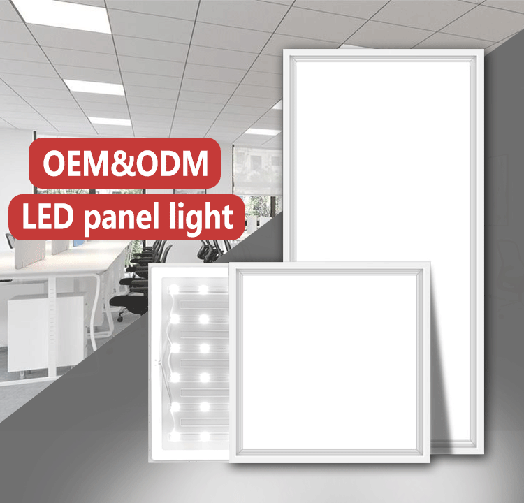 KESHUO Slim Aluminum Iron Office Square 30x30 60x60 60x120 30x120 18W 24W 48W 72W Ceiling Recessed Mounted LED Panel light