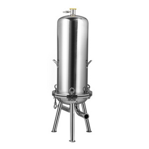 Liquid/wine/beer/honey/syrupfiltration machine Stainless Steel 304 multi Filter Housing