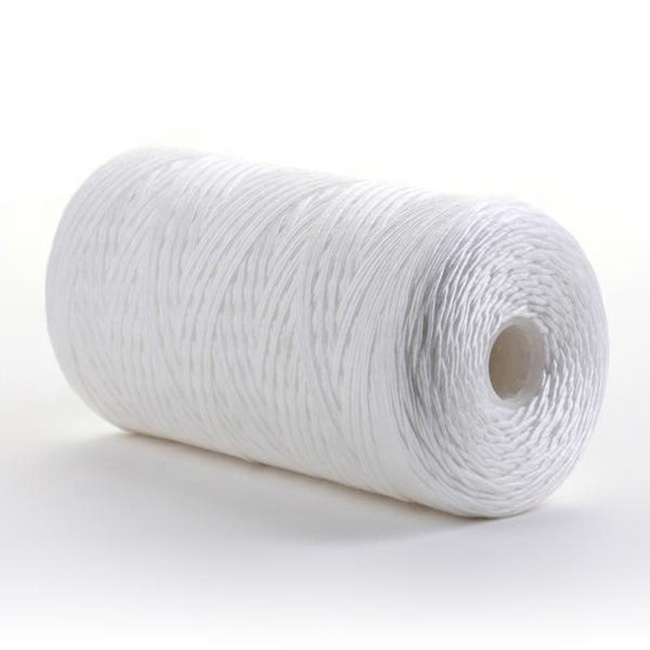 20'' String Wound PP Spun Filter Cartridge 5 Micron For Chemical Solution