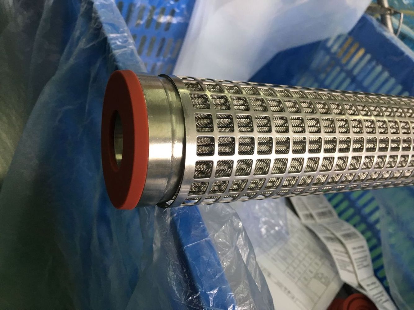 [TS Filter] Stainless Steel Oil Filter Cartridge for Sunflower Oil, Oil Filtration