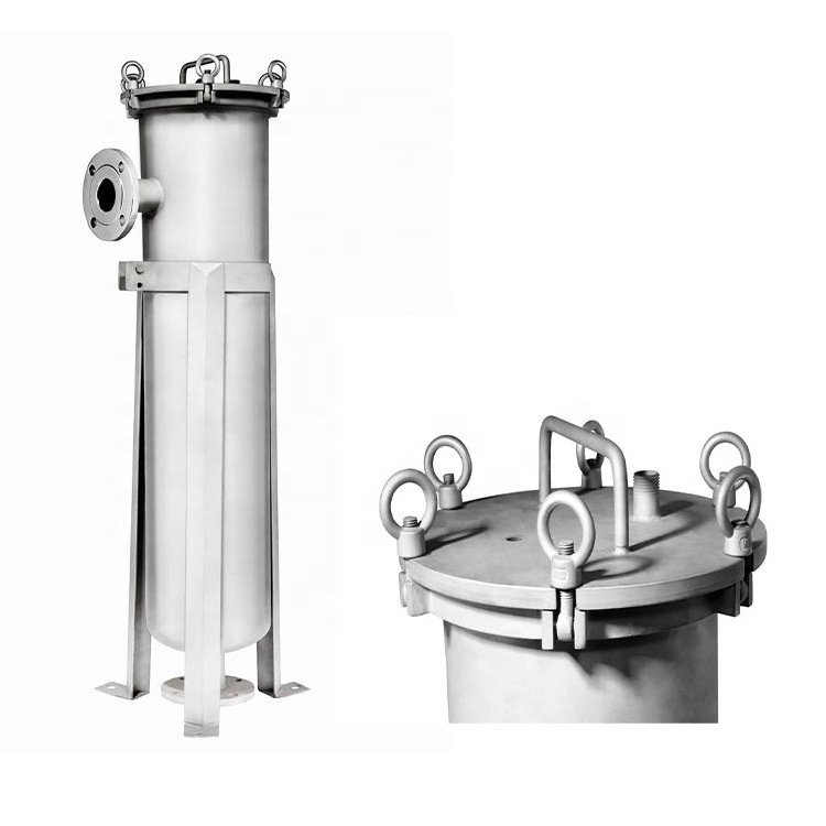 TS filter food grade 304 stainless steel bag filter housing honey processing filter honey wax separator for honey purification