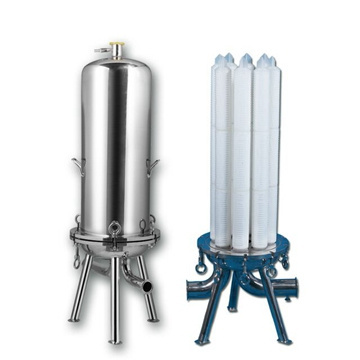 [TS Filter] Supply Stainless Steel SS304/316L Cartridge Filter Housing for Water Treatment