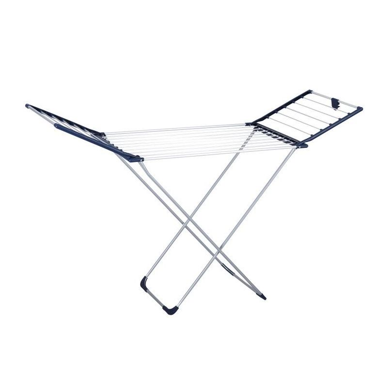 Factory Price Laundry Hangers Racks Gullwing Metal Clothes Rack Stand Foldable Stainless Steel Garment Drying Rack