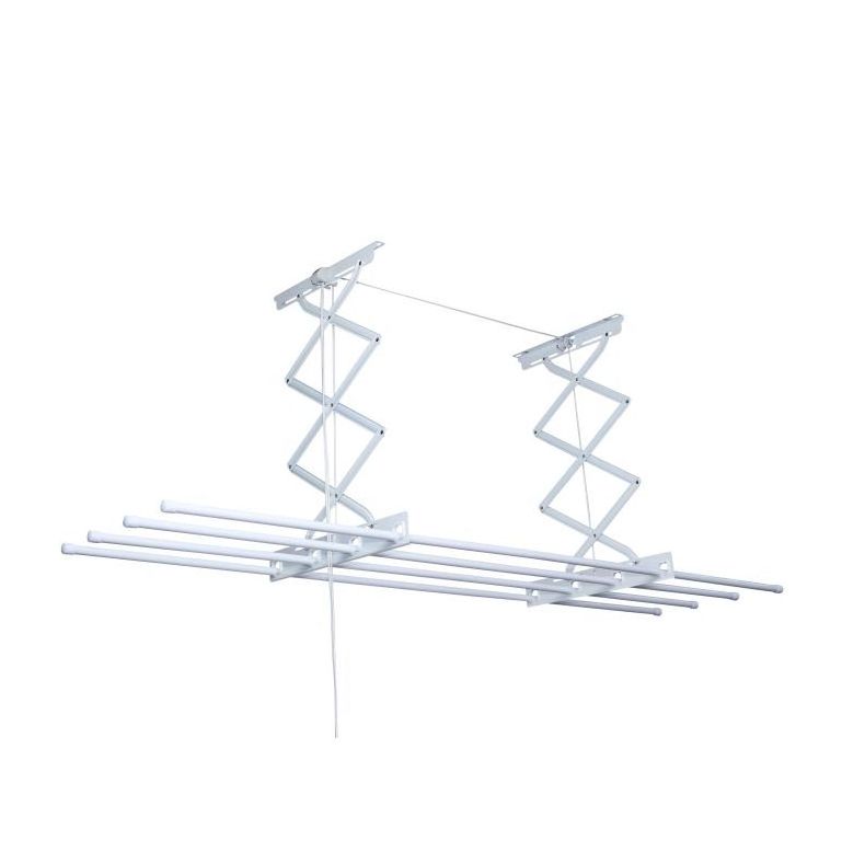 Hot Sale Bathroom Towels Airer and Jeans Hanger Use in Outdoor  Clothes Rack Wall Mounted Extendable Towel Rack