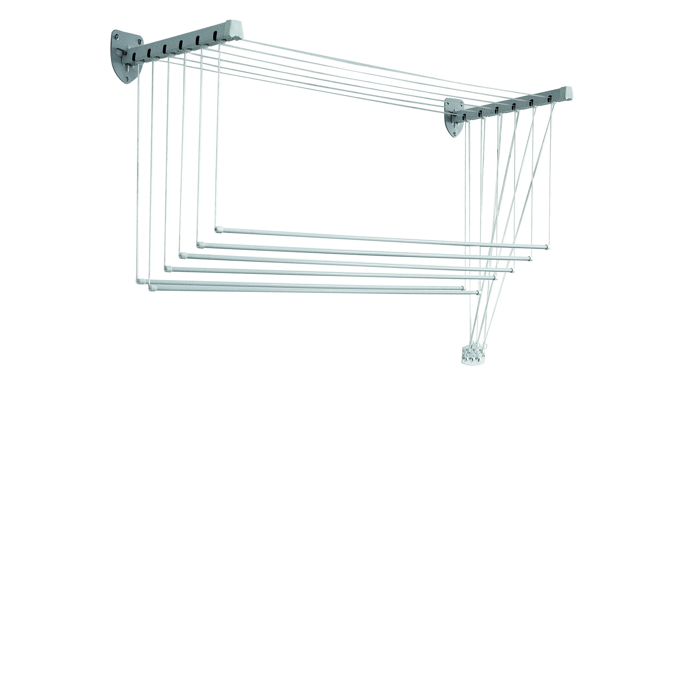 Hot Sale Bathroom Towels Airer and Jeans Hanger Use in Outdoor  Clothes Rack Wall Mounted Extendable Towel Rack