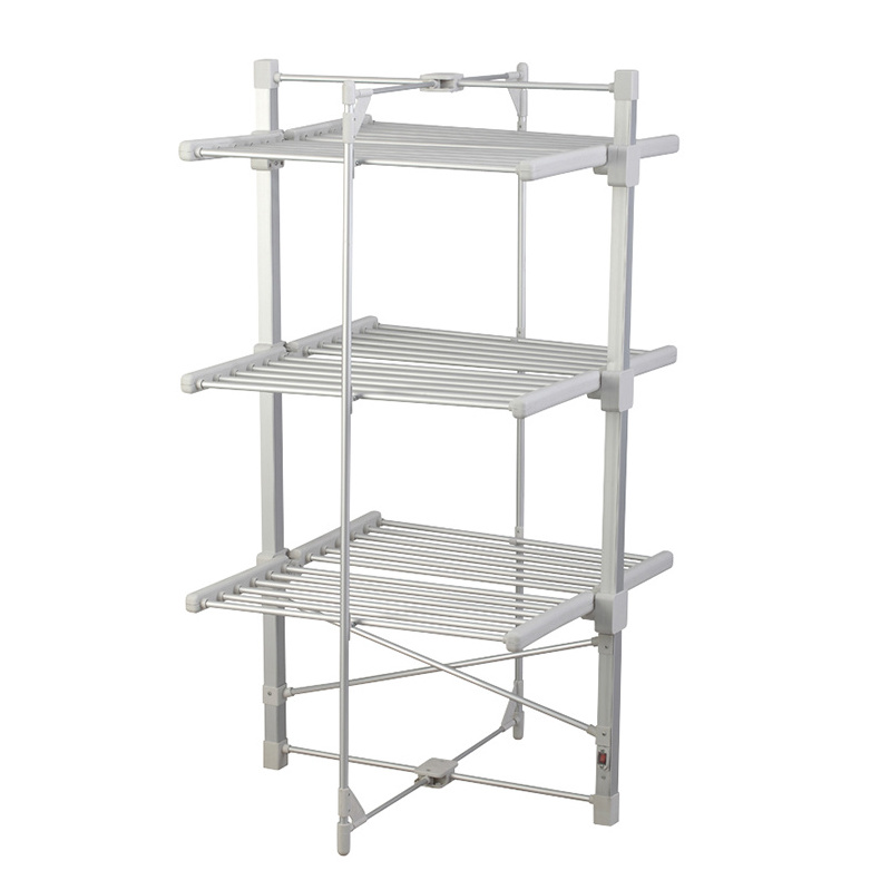 Factory Metal Home Electric Laundry Racks Para Ropa Foldable Cloth Drying Airer Socks Display Clothes Dryer Coat Rack