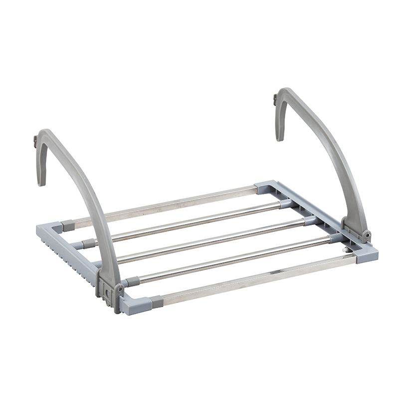 High Quality Folding Clothes Rack Household Metal Collapsible Clothes Hanging Shelf Drying Rack