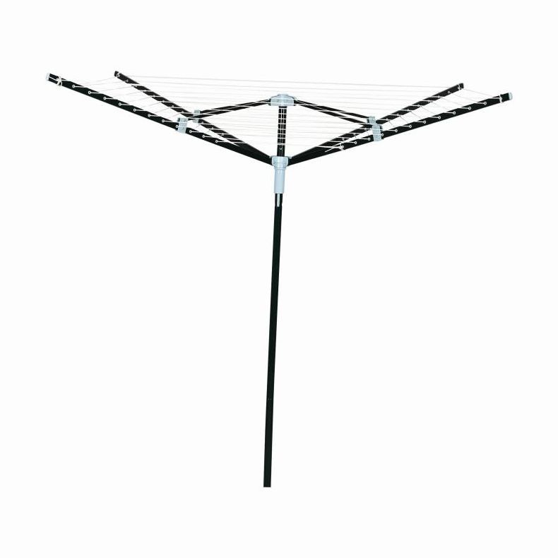 Washing Line Outdoor Laundry Folding Extendable Camping Telescopic Foldable Like Umbrella Freestanding Clothes Airer