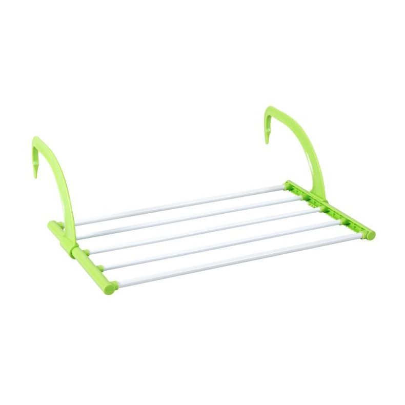 Factory Price Metal Modern Window Sill Drying Folding Hotel Holder Standing Towel With Hook Storage Plastic Rack