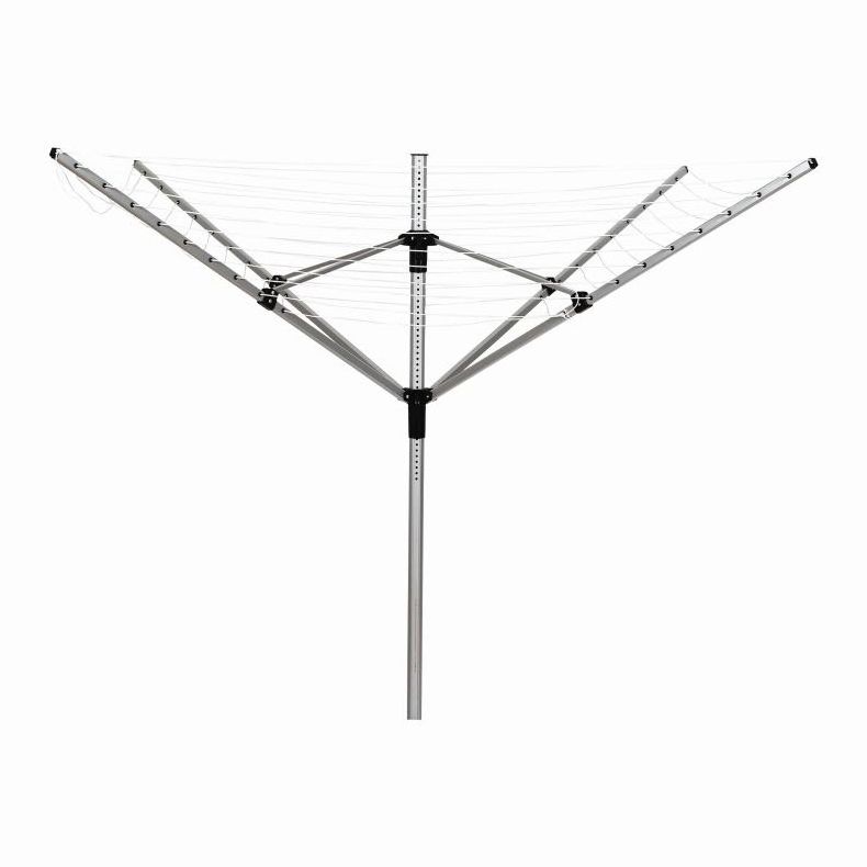 Factory Price Extendable Aluminium Rotary Clothes Dryer Airer Telescopic Folding Metal Laundry Airers Round Wall Mounted