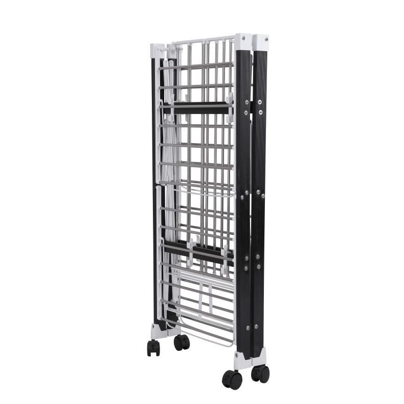 Best Selling Gullwing Clothes 3 Tier Dryer Racker Estante Plegable de Ropa Para Exterior Clothes Airer Tower Drying Rack with Wh