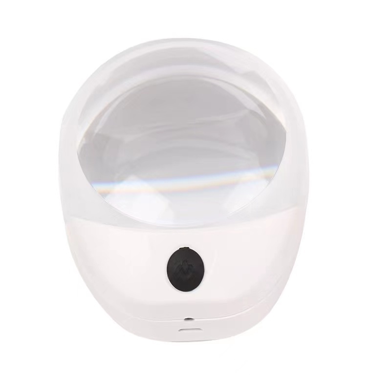 10x LED Paperweight Dome Magnifier With USB Charger