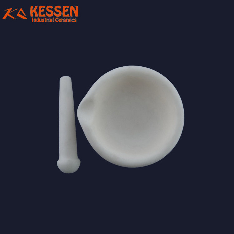 Alumina ceramic porcelain mortar and pestle