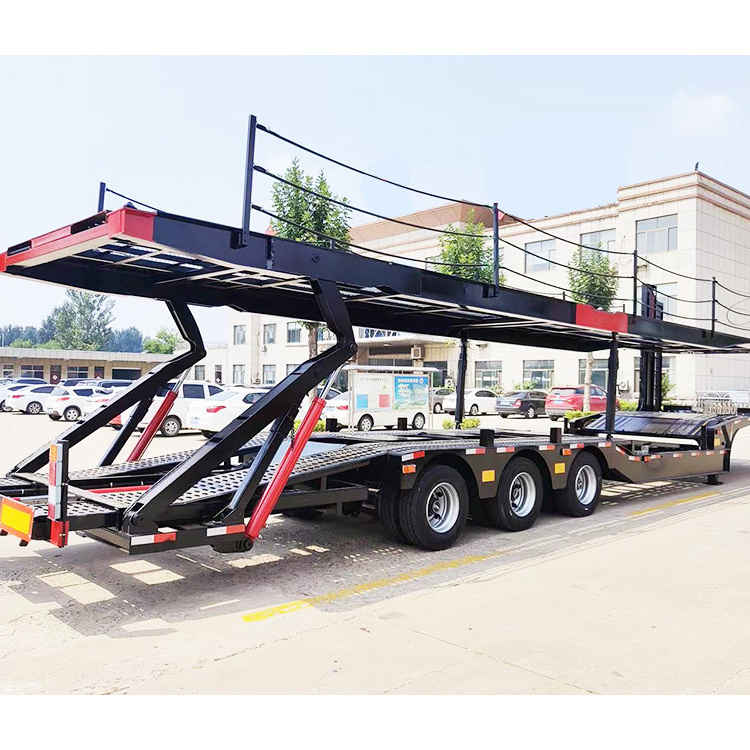 Double Deck 2/3/4 Axle Car Transport Car Carrier Semi Trailer china brand Truck Trailer