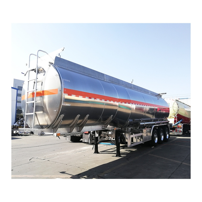 Factory Direct Sale 36000 40000 50000 Liters 3 Axles 45Cbm Liquid Transport Fuel Tank Semi Trailer