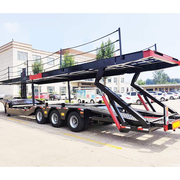 Double Deck 2/3/4 Axle Car Transport Car Carrier Semi Trailer china brand Truck Trailer