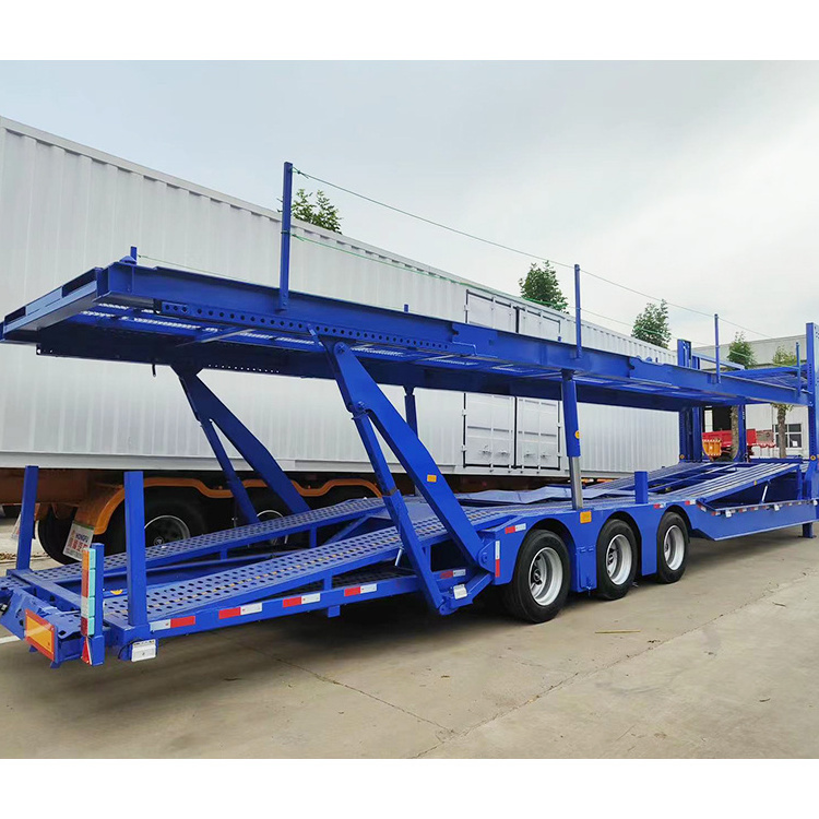 Double Deck 2/3/4 Axle Car Transport Car Carrier Semi Trailer china brand Truck Trailer