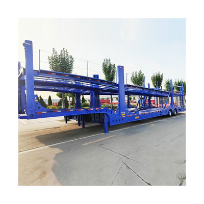 High Quality Customized Car Carrier Transport Trailer With Ramp Double Deck Auto Car Carrier Semi Trailer