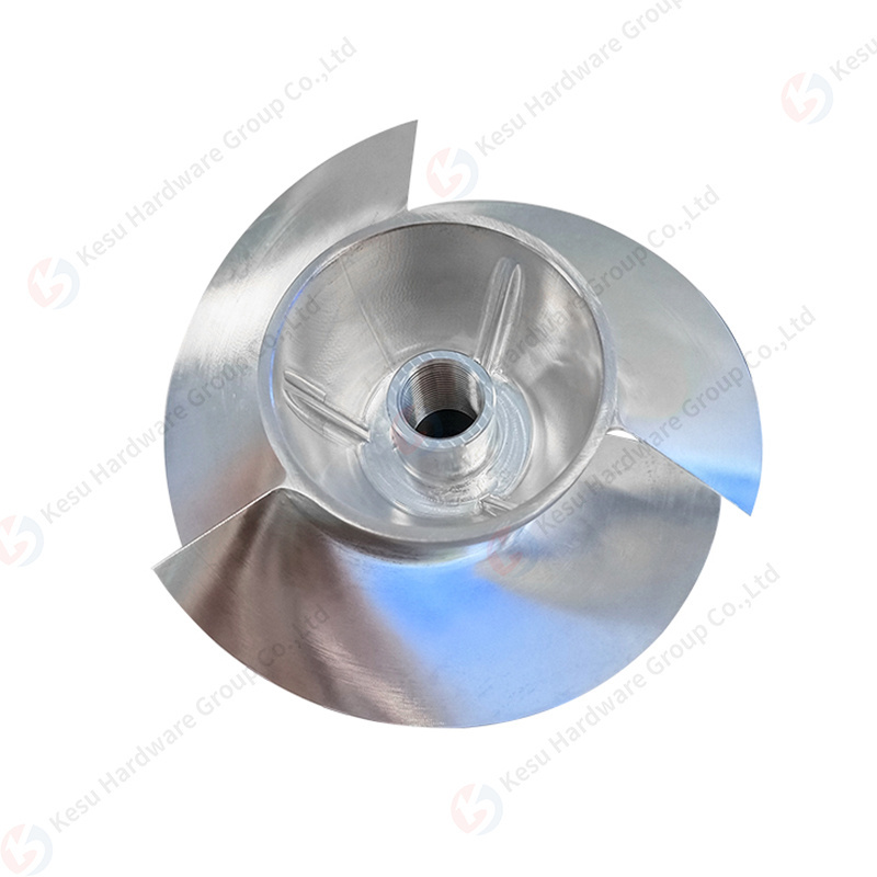 Oem 5 Axis Jet Ski Impeller CNC Machining Precision Water Pump Aluminum impellers Stainless steel Boat Jet Ski Impeller