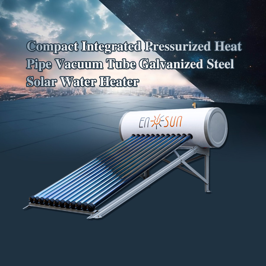 Best Selling Stock Stainless Steel Tank Sunny Solar Water Heater Roof Top Solar Water Heaters