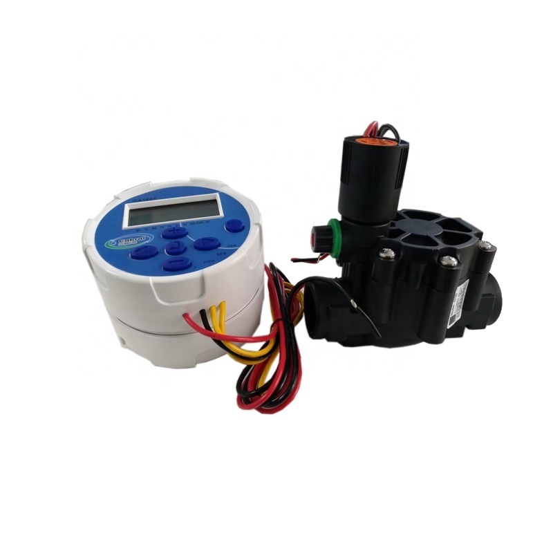 1/2inch 3/4inch 1inch 2inch 9v battery solenoid valve and Propagation controller for garden drip  irrigation control watering