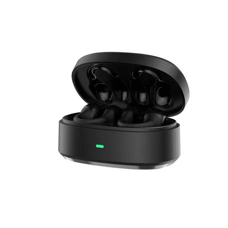 Wireless Ear Clip Bone-Conduction Headphones Waterproof open ear Mini Clip on Earbud & In-Ear Headphones