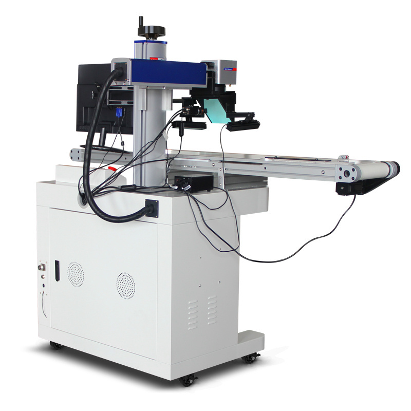 Visual  Focusing Fiber  Laser 30W/50W /60W  Mopa  Color CCD  Camera  Metal  Logo Laser  Marker Fiber  Marking  Machine