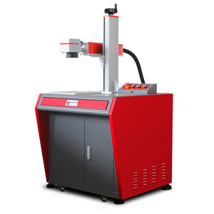 50W Fiber laser engraving machine for metal weapons knife ZIPPO lighter laser marking machine price