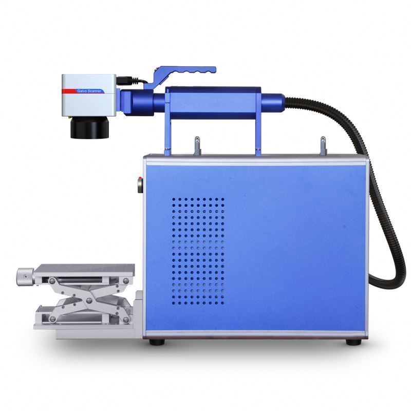 hot sales 20w 30w 50W laser etching machine for metal laser long life customize credit card,memory card making machine