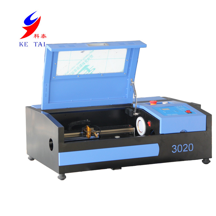 3020 50w mini co2 laser cutter for MDF / acrylic / wood / paper / artworks