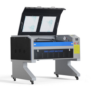 6090 80w 100w factory price 4060 co2 laser engraving machine Ruida6445 for acrylic wood stone