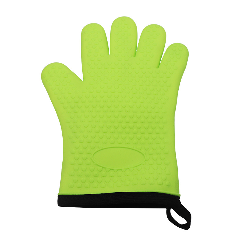 Heat Resistant Silicone Oven Mitts,Cotton Lining oven glove kitchen oven glove BBQ Gloves