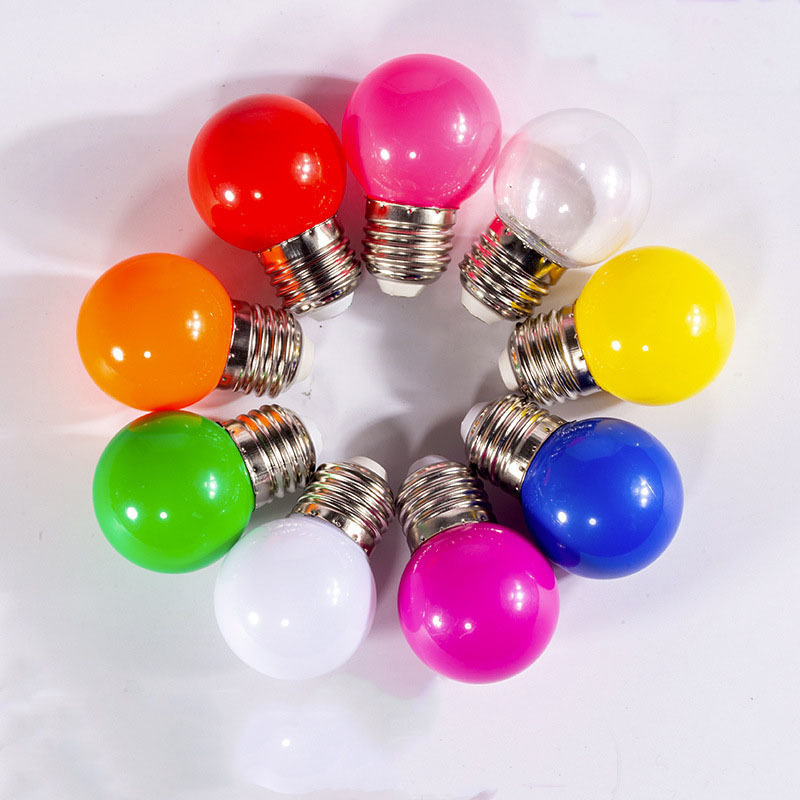 New E27 Mini Multi Color Led Light Bulbs Festoon Party Lights Globe Shape Led Lamp Bulb For Home Decoration