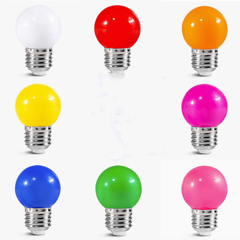 New E27 Mini Multi Color Led Light Bulbs Festoon Party Lights Globe Shape Led Lamp Bulb For Home Decoration