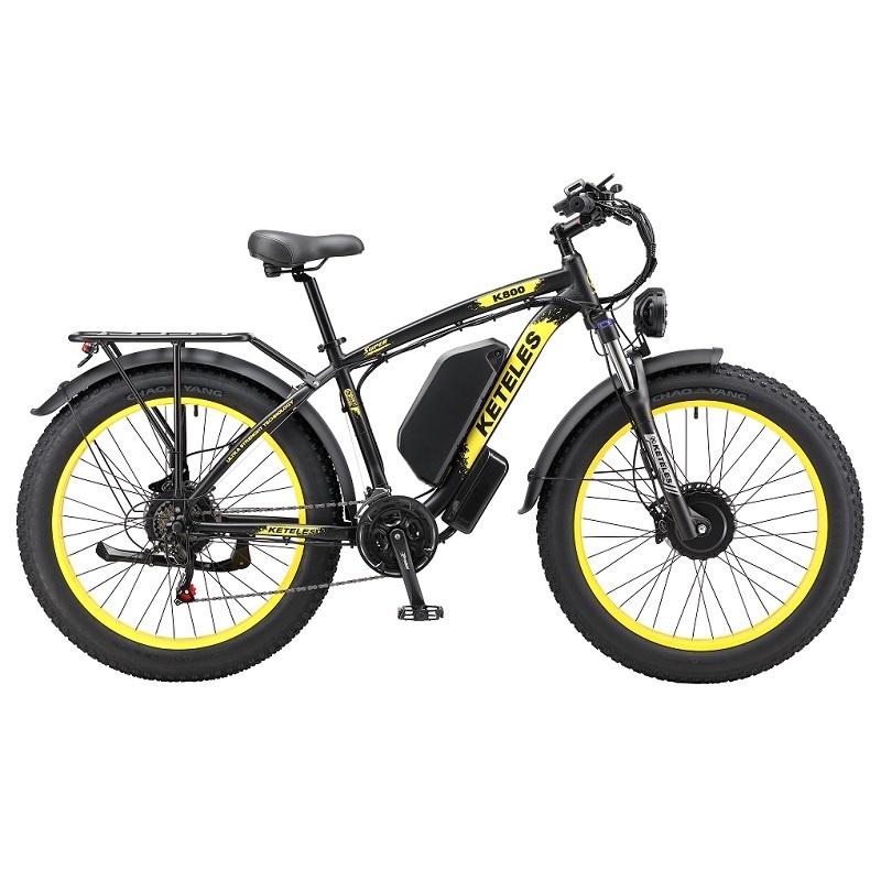 Original E-Bike Factory Wholesale Price 2x1000W Dual Motor 26 inch Fat Tire 23AH Big Battery Long Range 2000W Electric Bike