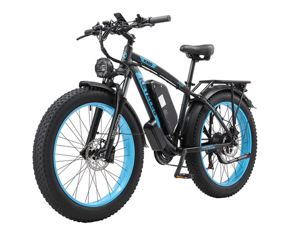 350W Motor Chinese Factory Direct Sale KETELES K800 13AH Beach Cruiser Electric Bike 26x4.0 inch Fat Tire Electric Bicycle