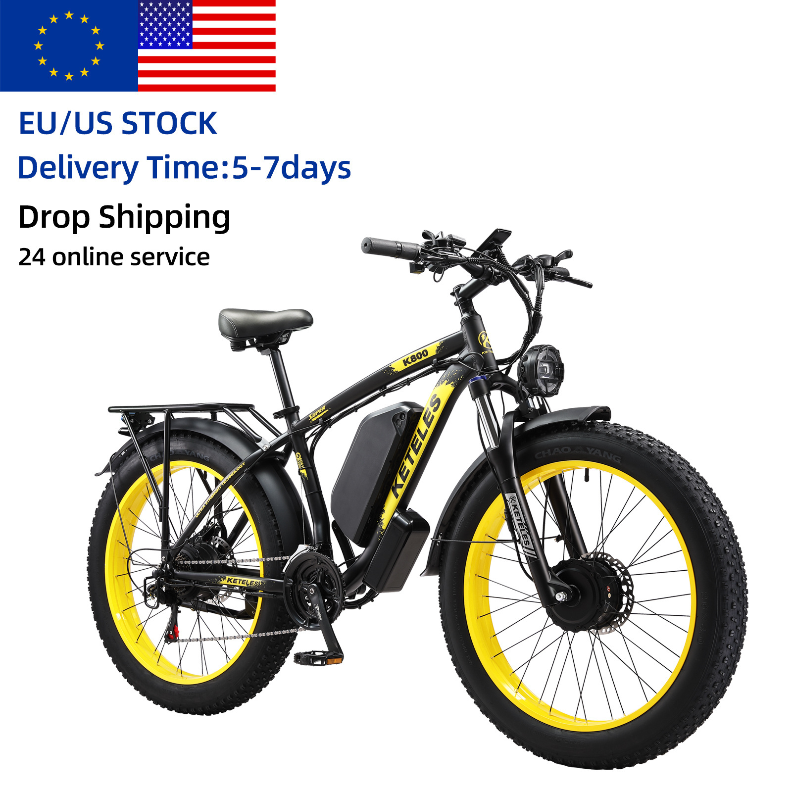 KETELES K800 Electric Bike for Adults 26