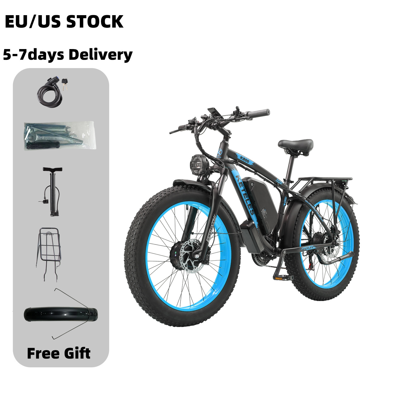 KETELES K800 Electric Bike for Adults 26