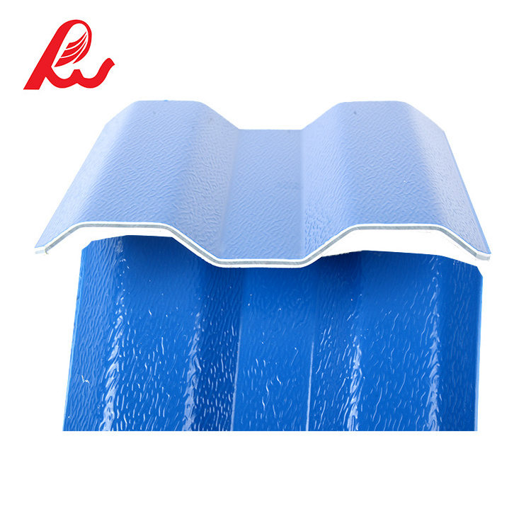 ASA color fast plastic pvc Roof shingle/ asa pvc roof tile