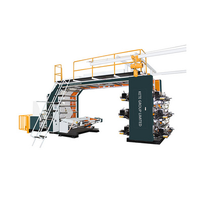 Four Colour Flexo Printing Machine Plastic Film Single Color Flexo Printing Machine One Color Flexographic Machine