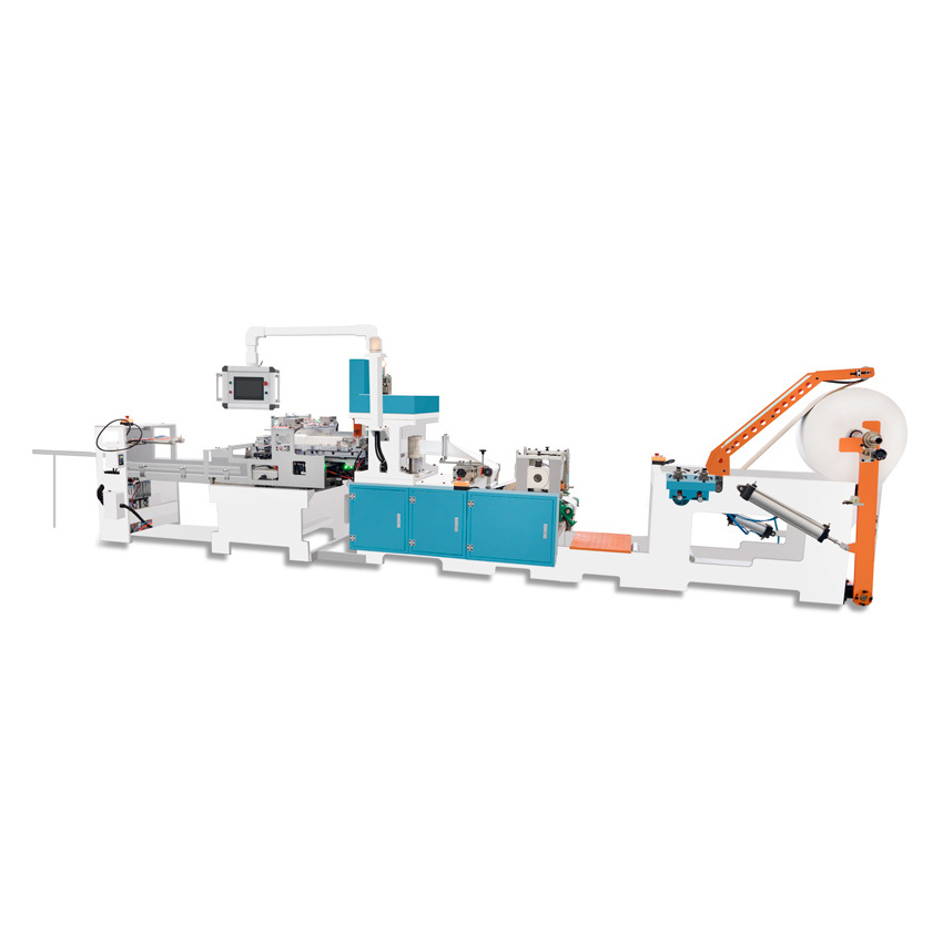 High Speed Automatic Printing  Embossing Folding Tissue Paper Making Machine Napkin Paper Folding Machine