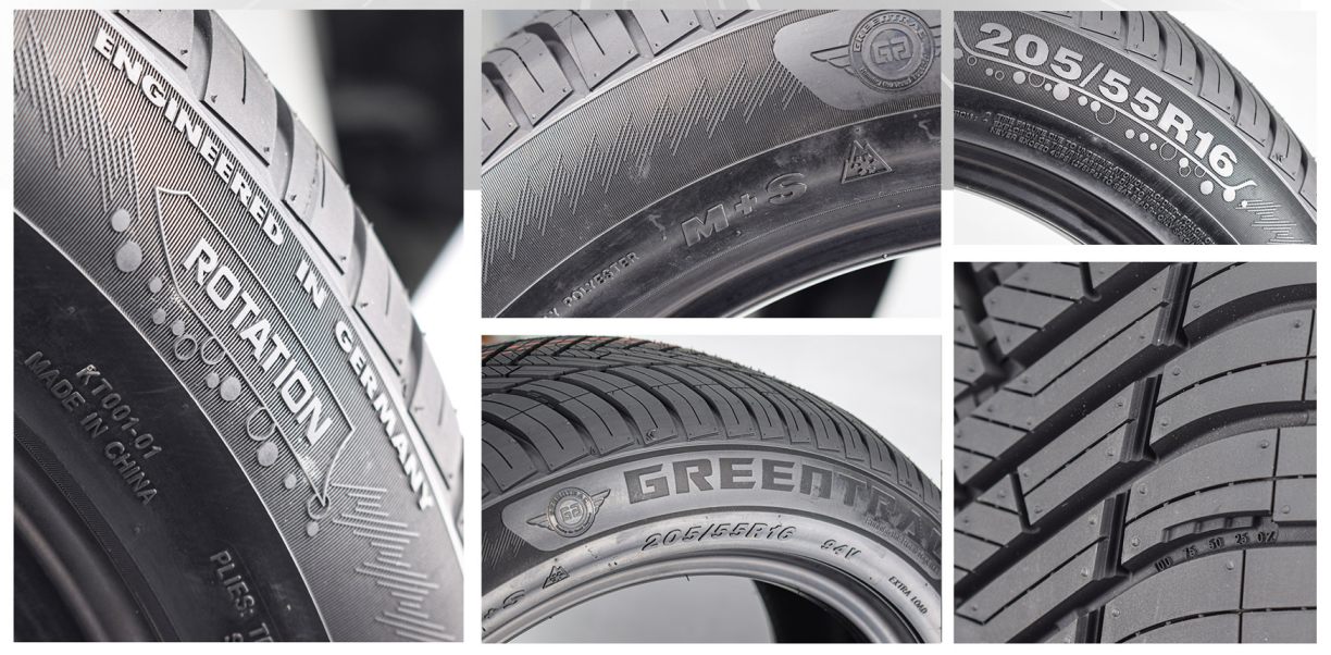 GREENTRAC brand world best tyre car tires 215 60 16 all season