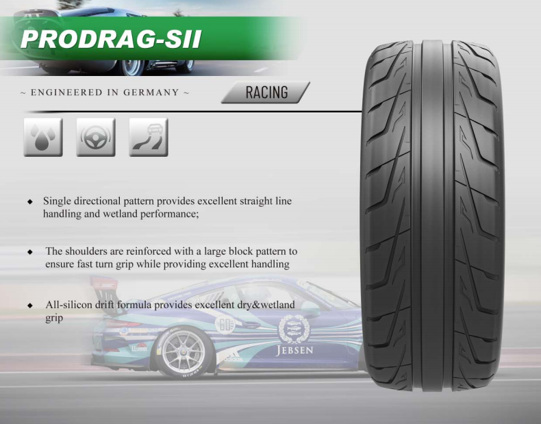 Semi Slick racing tire