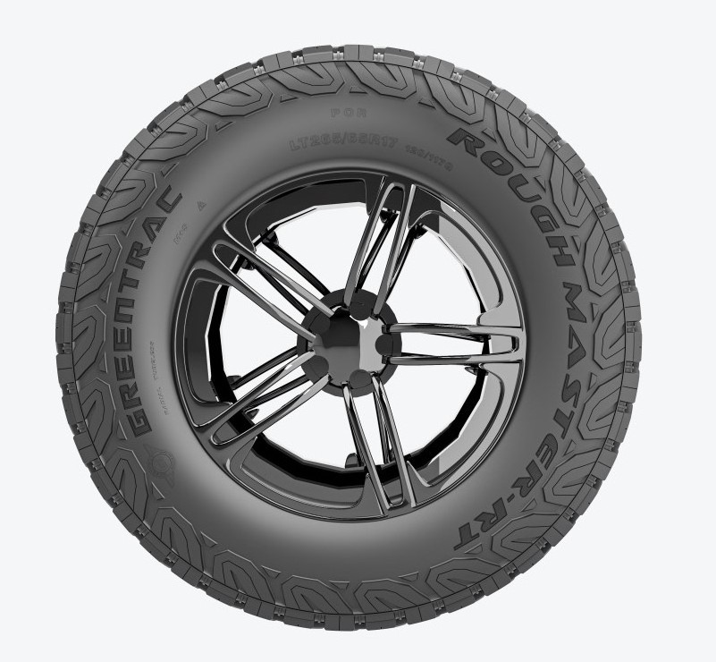 Premium brand GREENTRAC Rugged Terrain Tire 35*12.50R22LT with Wide Running Surface RT tyre from China