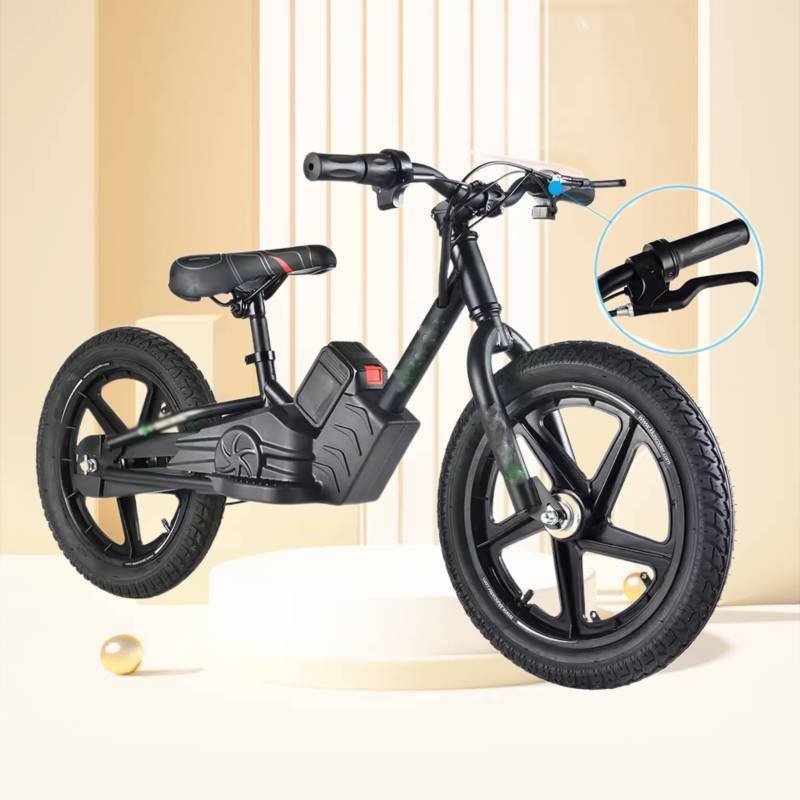 Detachable Removable Battery Riding Kick No Pedal 16 Inch Toy Bicycle Cycle Children Baby Kid's E Electric Balance Bike for Kids