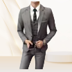 (Jackets+Vest+Pants) Men's High Quality Business Blazers/best wedding Groom's Wedding Dress three-piece suit/Man Tuxedo S-6XL