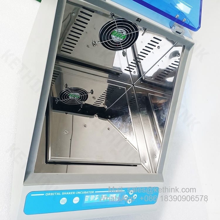 digital shaker incubator KETHINK KT-TOS20  portable orbital shaker for co2 incubator low price shaking incubator