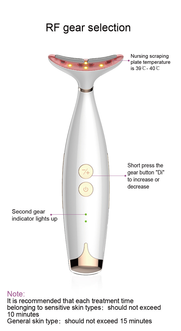 Skin Care RF Machine LED Photon Rejuvenation EMS Facial massage Face massager