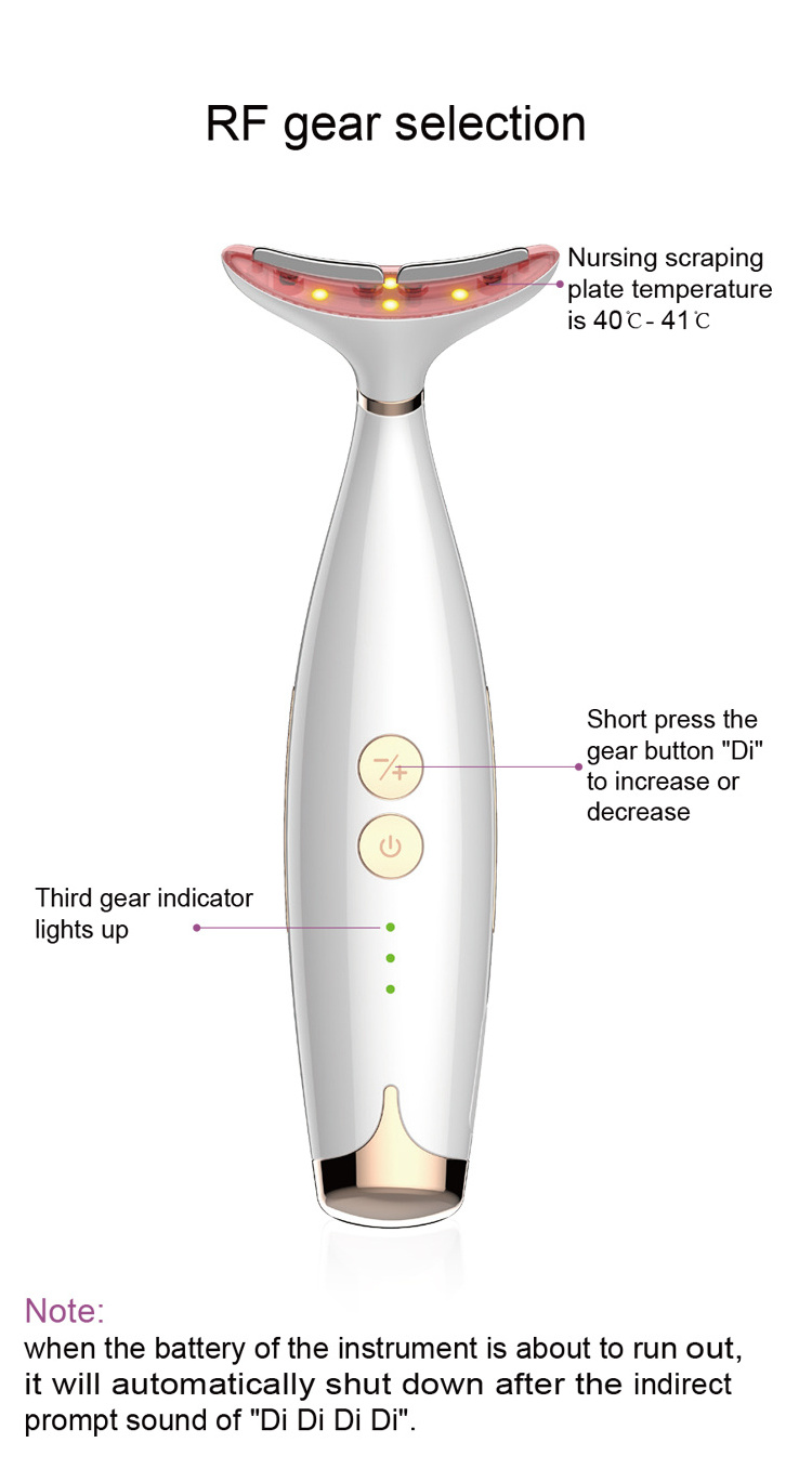 Skin Care RF Machine LED Photon Rejuvenation EMS Facial massage Face massager