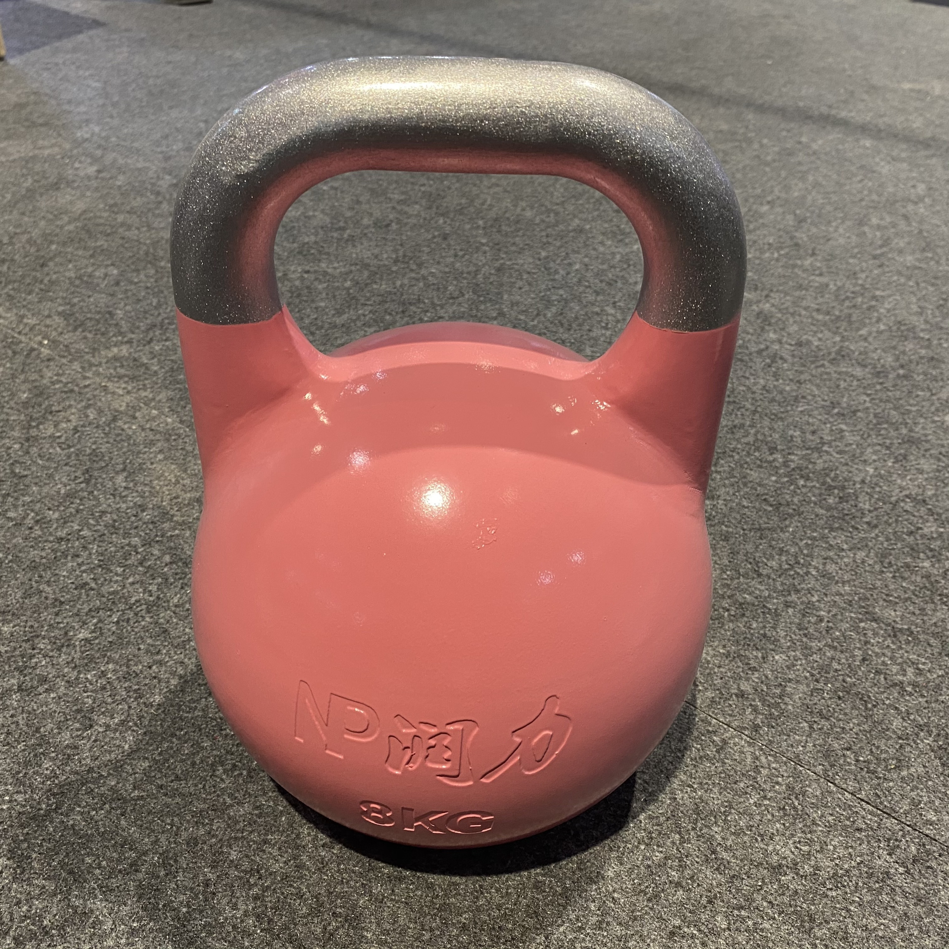 8KG Competition Steel Kettlebell for New Fitness Trainers